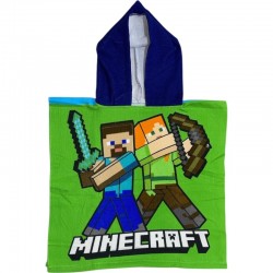 Poncho de praia Minecraft