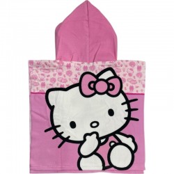 Poncho de praia Hello Kitty