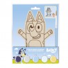 Imagem madeira para pintar Bluey