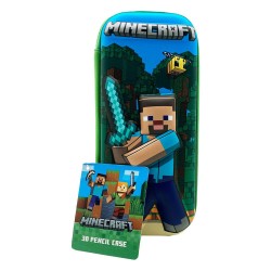 Estojo 3D Minecraft