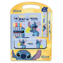 Set papelaria 11 pcs Stitch