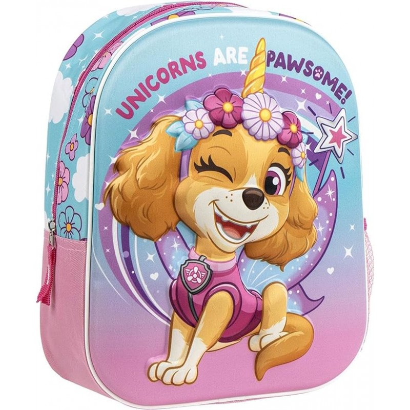 Mochila 3D pré-escolar Skye Paw Patrol