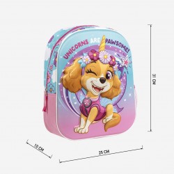 Mochila 3D pré-escolar Skye Paw Patrol
