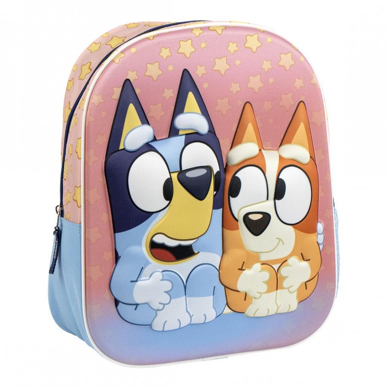 Mochila 3D pré-escolar Bluey