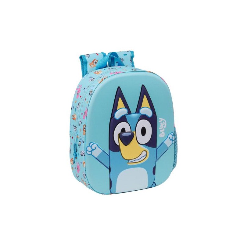 Mochila 3D pré-escolar Bluey