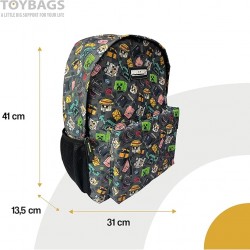 Mochila junior Minecraft