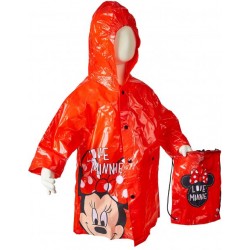 Capa chuva com capuz Minnie