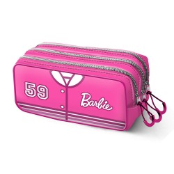 Estojo triplo Barbie