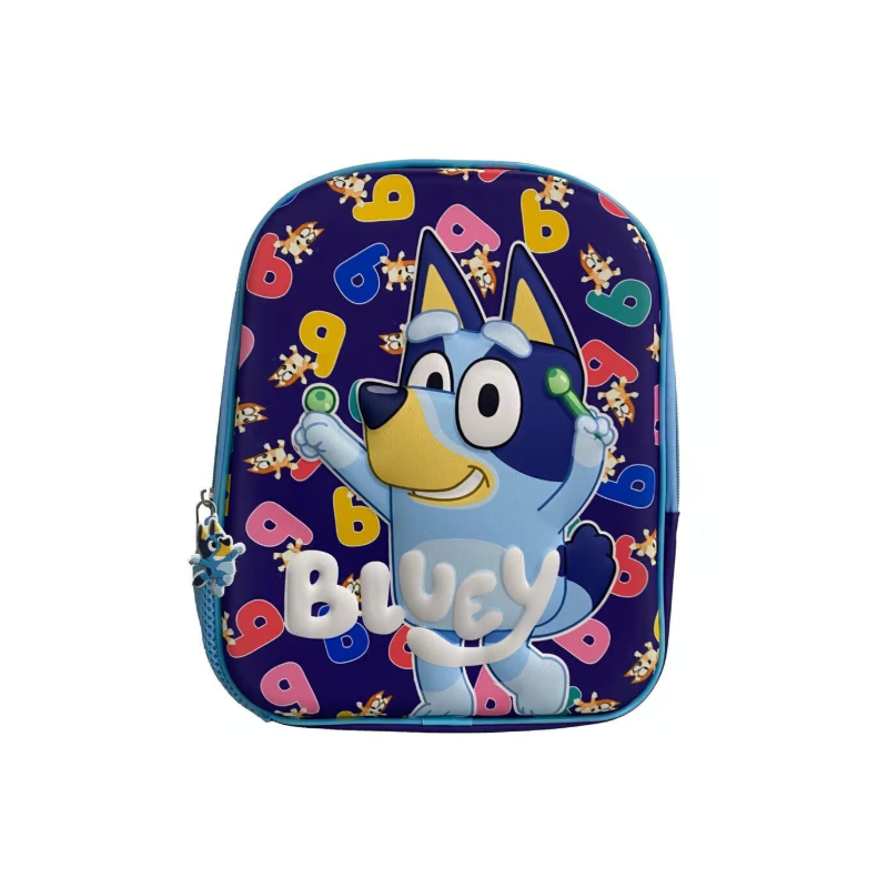 Mochila 3D pré-escolar Bluey