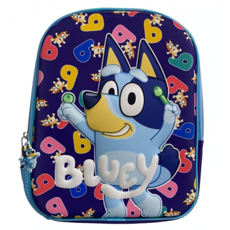 Mochila 3D pré-escolar Bluey