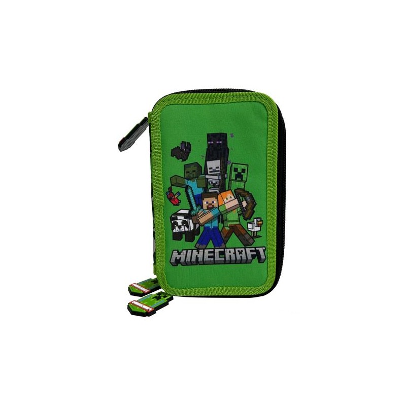 Plumier triplo Minecraft