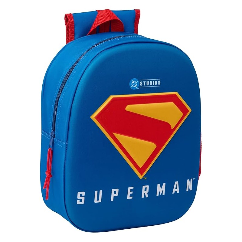 Mochila 3D pré-escolar Superman