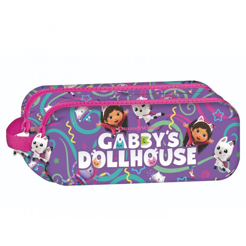 Estojo duplo Gabby's Dollhouse