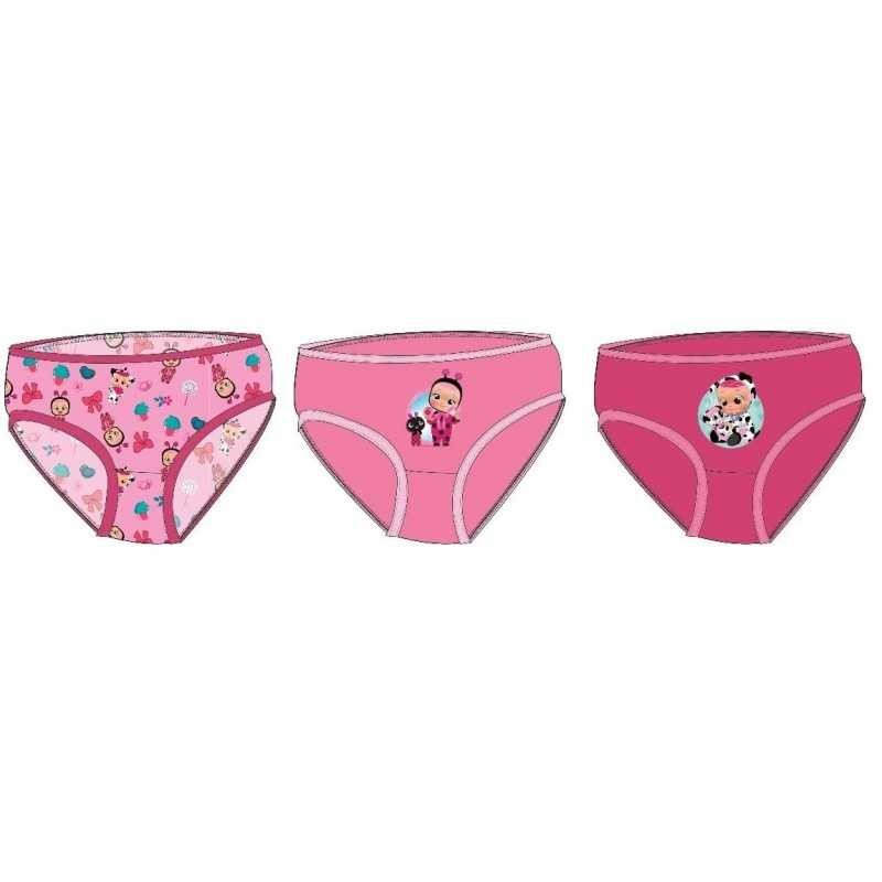 Conjunto de 3 cuecas Cry Babies